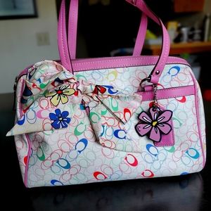 Pink Coach Purse